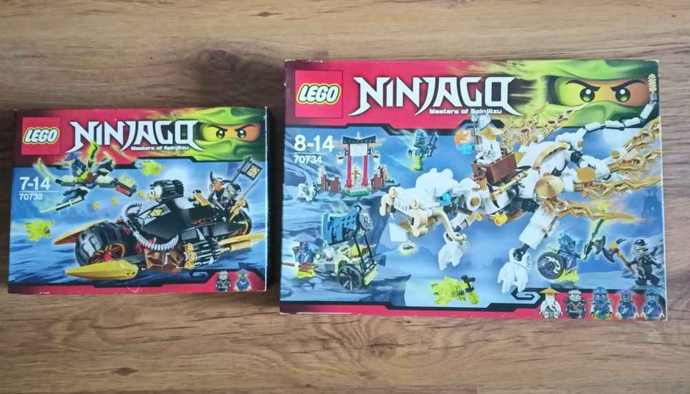Lego Ninjago 70734. 70733