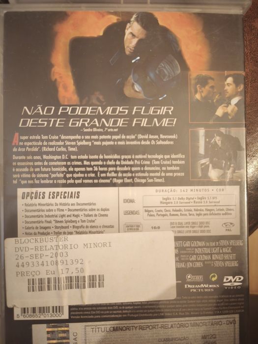 Filmes DVD originais. Obras primas. Ver outros anúncios PF.