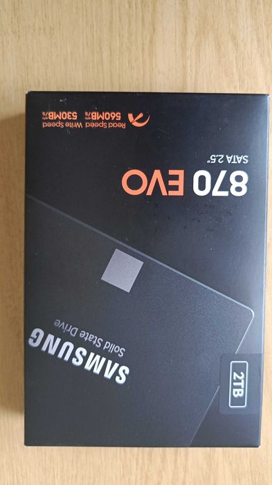 SSD 2Tb 2.5" Samsung 870 EVO Новый, в упаковке