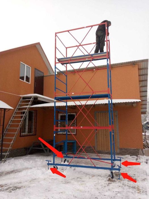 Вишка-тура RIKplast 1.6х0.8 (1+1) 3м