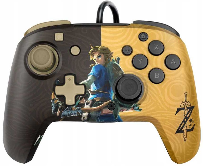 Pad przewodowy Zelda Nintendo Switch prezent