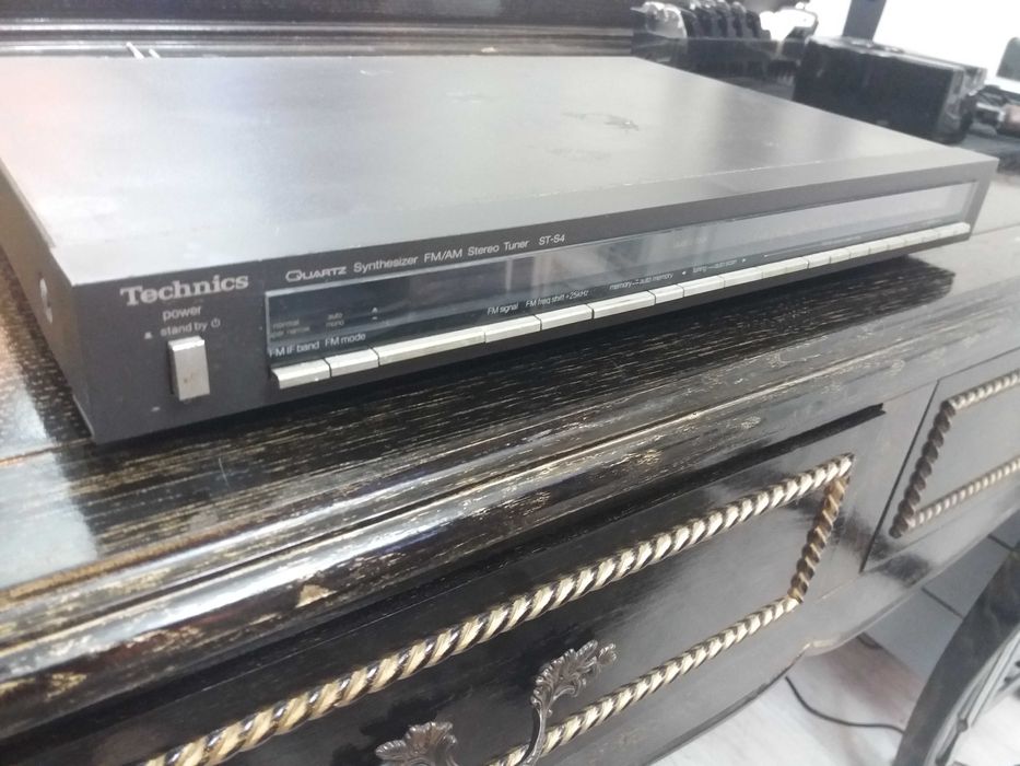 Aparelhagem technics a funcionar