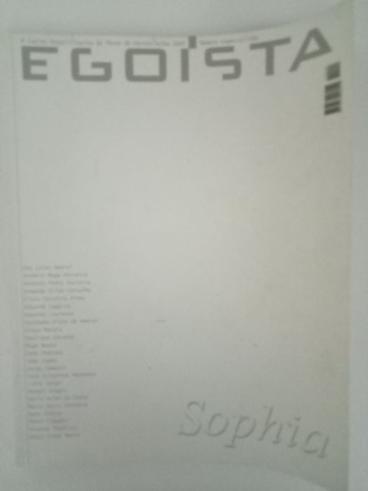 Revista Egoísta - Números antigos