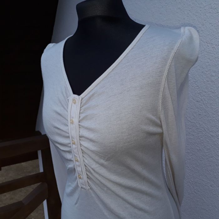 Bluzka BRUUNS BAZAAR r L M bluza wiosna lato jak jedwab wełna