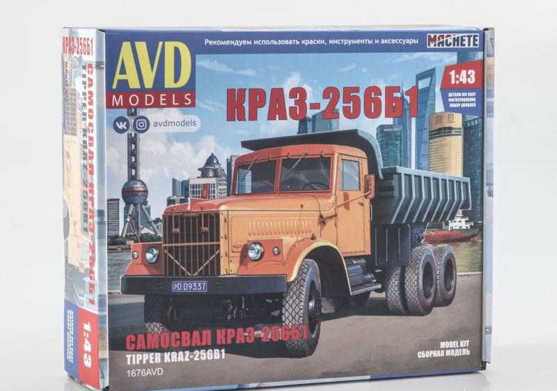 Сборная модель грузового авто - AVD (Автомобиль в деталях)