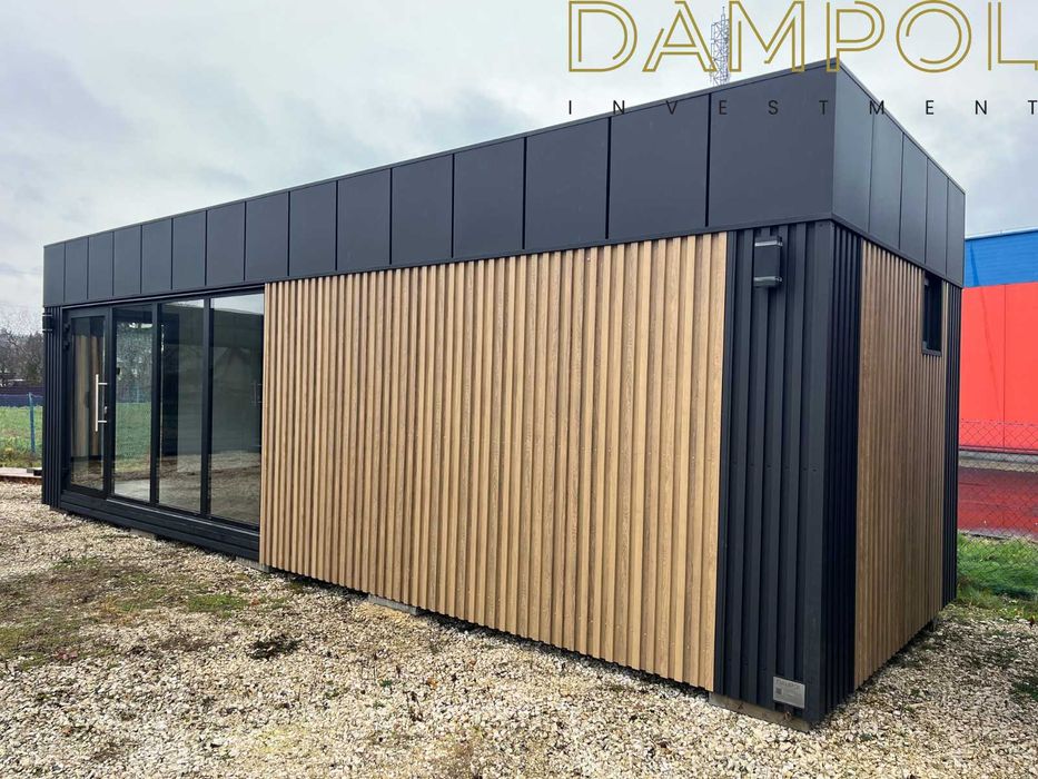 Pawilon/Kontener 9x3m  (Usługowy, Biurowy, fryzjer, Barber)