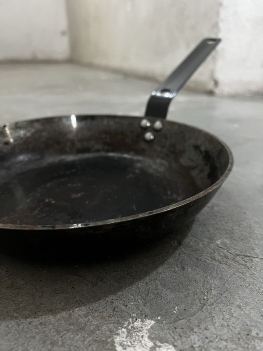 Frigideiras IKEA VARDAGEN Aço Carbono 28cm + Média (Nova + Curada)