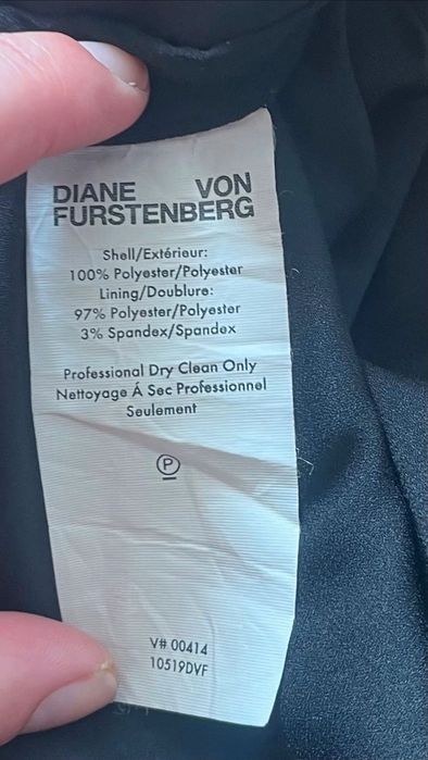 Diane von Furstenberg conjunto de duas peças