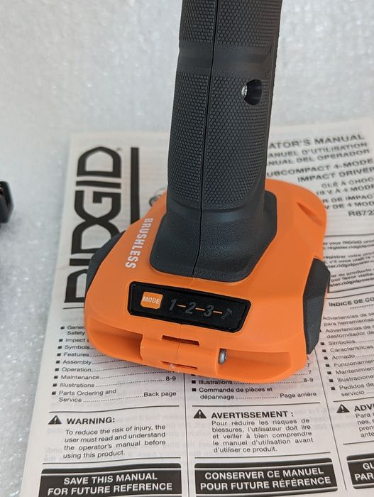 RIDGID (AEG) R872311 18V Безщітковий імпульсний гайковерт / імпакт