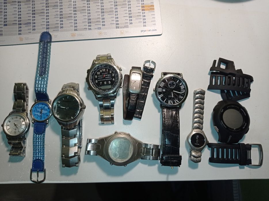 Zegarki Calvin Klein, Garmin, Sharp, Twins, Jacques Lemans itp.
