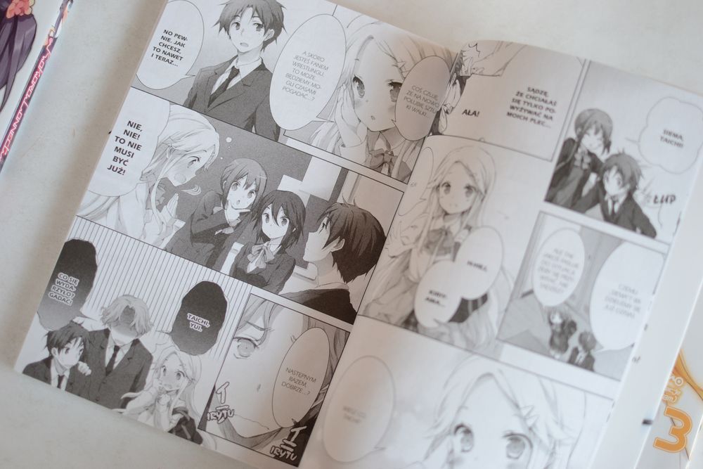 Kokoro Connect S. Anda Cuteg Tomy 1-3 Zestaw Manga komiksy