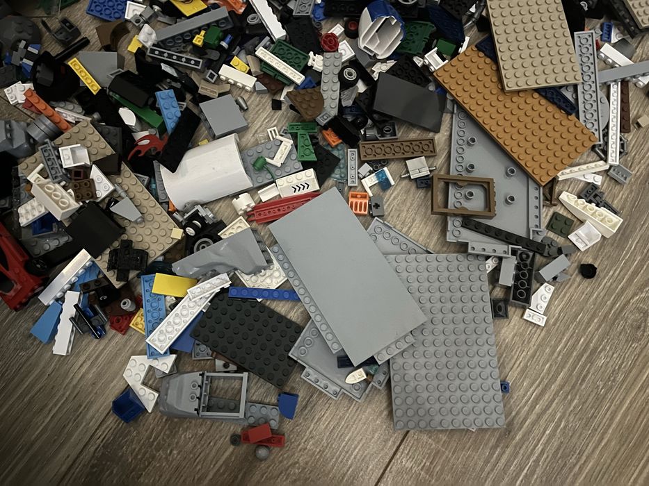 klocki lego + cobi mieszanka 1,4 kg