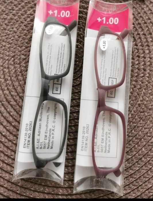 2 pary nowych okularów +1 damskie lub męskie unisex