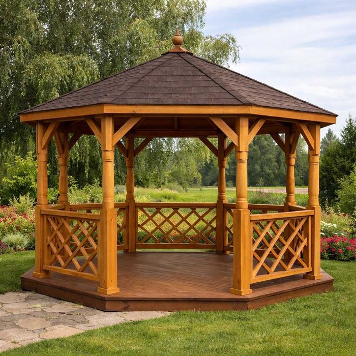 Altanka ogrodowa 3.6m srednicy