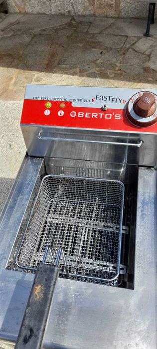 Fritadeira industrial inox monofásica