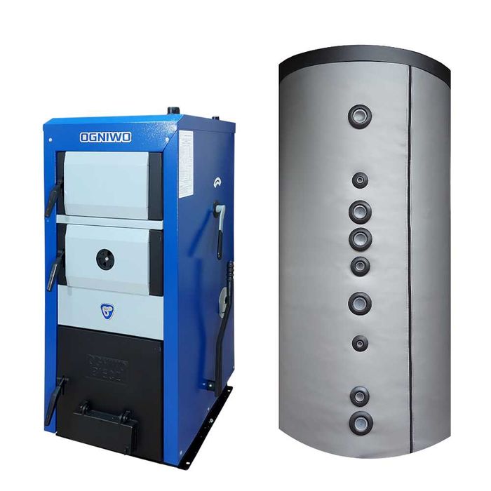 Pakiet - kocioł na węgiel Ogniwo Classic DS 10 kW + bufor HS B0 500