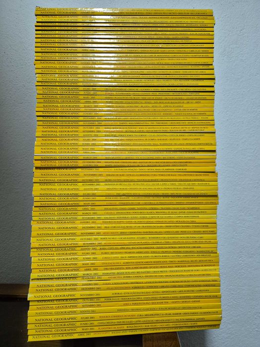Revistas National Geographic Portugal (Janeiro 2001 a Fevereiro 2007)