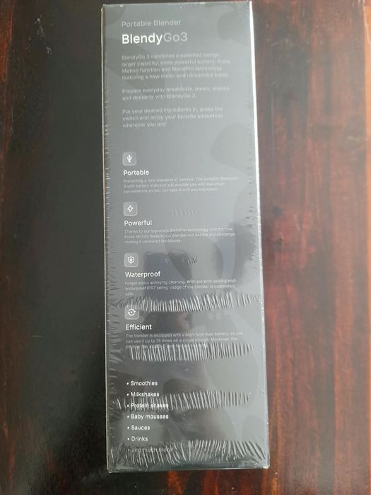 BlendyGo 3 liquificador portatil - Novo