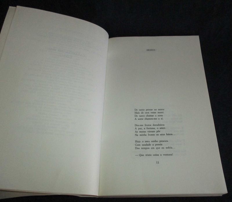 Livro Poesias Escolhidas Pedro Homem de Mello