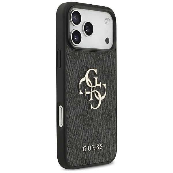 Etui Guess 4G Big Logo do iPhone 17 Pro Max - czarne