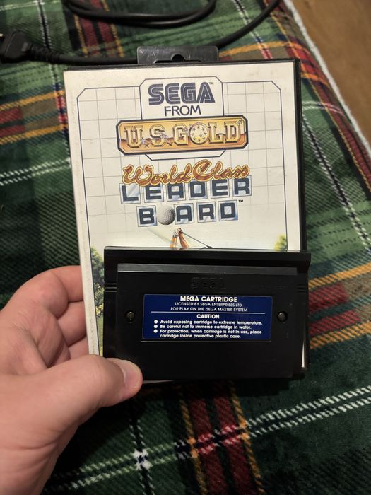 World Class Leader Board Sega Master System