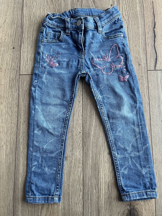 Spodnie dziewczęce firmy Next 98cm