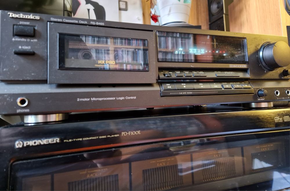 Magnetofon stereo deck TECHNICS RSB 465