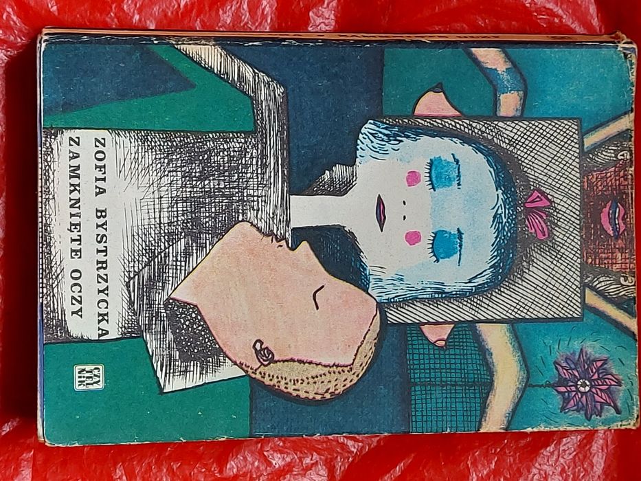 Książka Zamknięte Oczy 1976rok