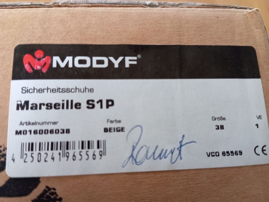 Buty Würth MODYF metal noski. rozm.38/Nowe/ Lublin