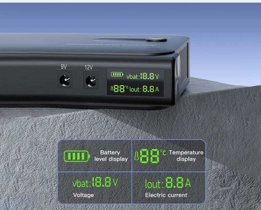 ДБЖ UPS 36W Doocreate DC1036L/DC3016L для роутерів/комутаторів/PON/POE