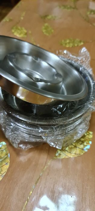 Пепельница нерж.