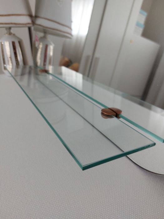 Espelho de Parede Vintage, 60x75cm com dois pontos de fixação