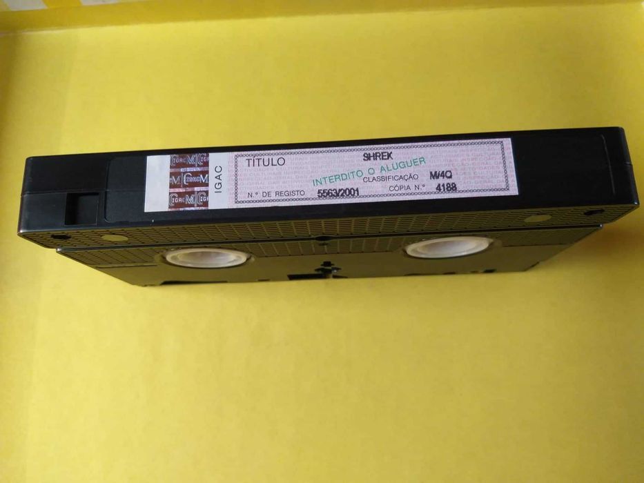 VHS Shrek da Dream Works
