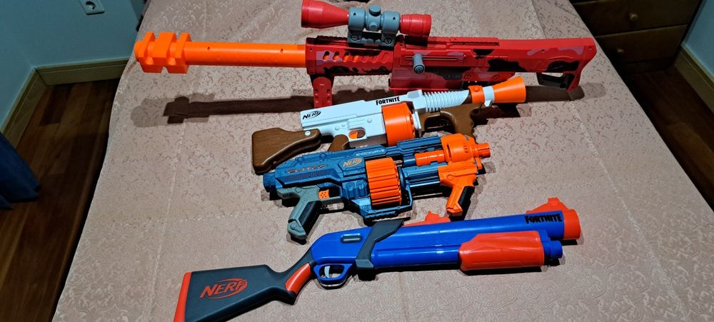 Nerf pistolas como novas