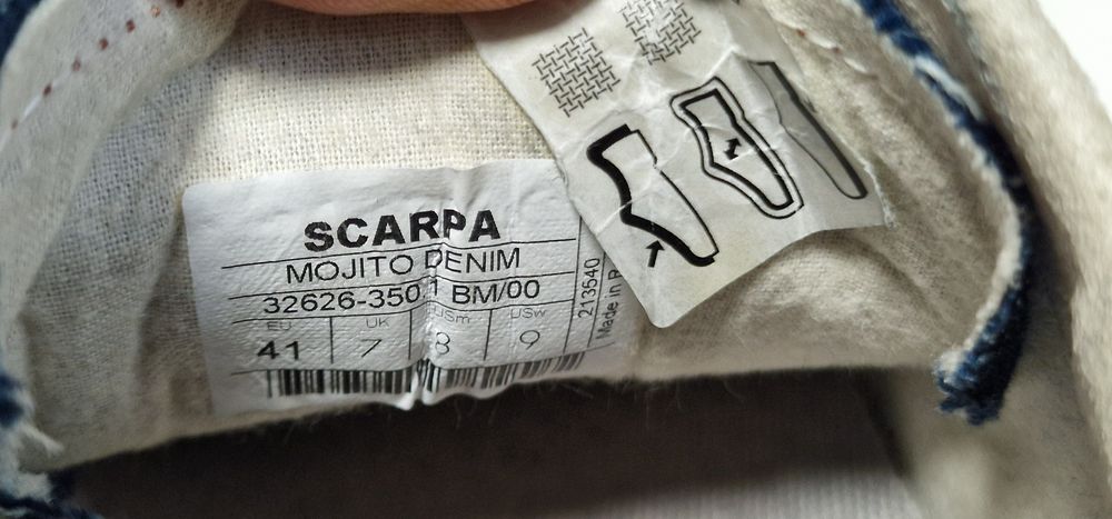 Трекінгові кросівки Scarpa Mojito Denim 41 розмір