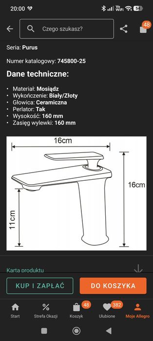 Bateria umywalkowa MEXEN