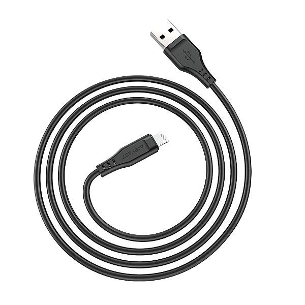 Acefast kabel Mfi Usb - Lightning 1,2m, 2,4a biały (c3-02 white)