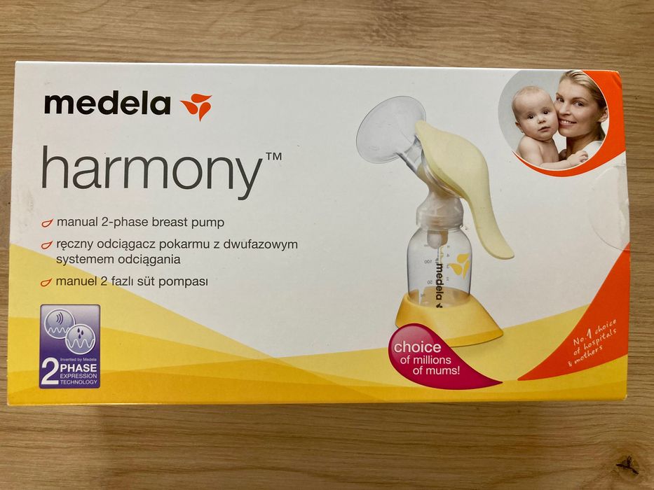 Laktator : medela harmony z lejkiem w roz. M