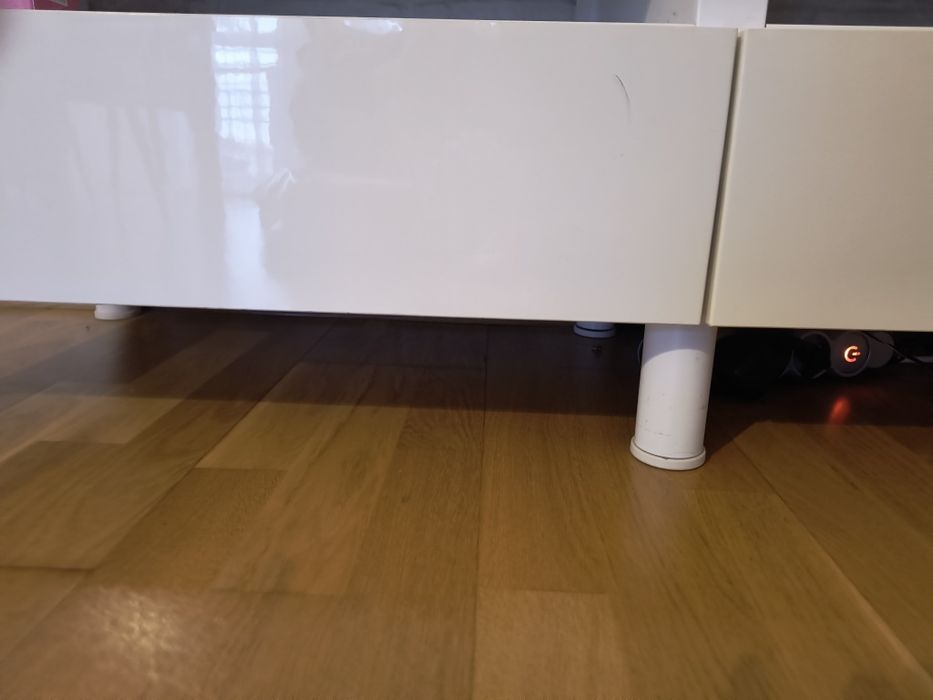 Półka,szafka pod TV biała