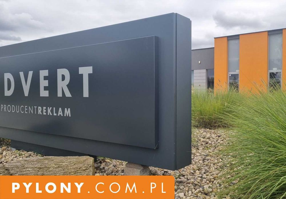 Pylon reklamowy Premium  - Nowoczesny Minimalizm