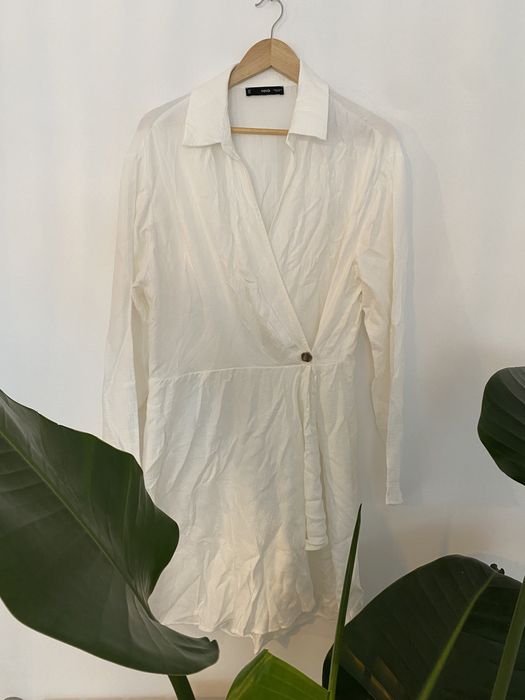 Vestido branco da Mango