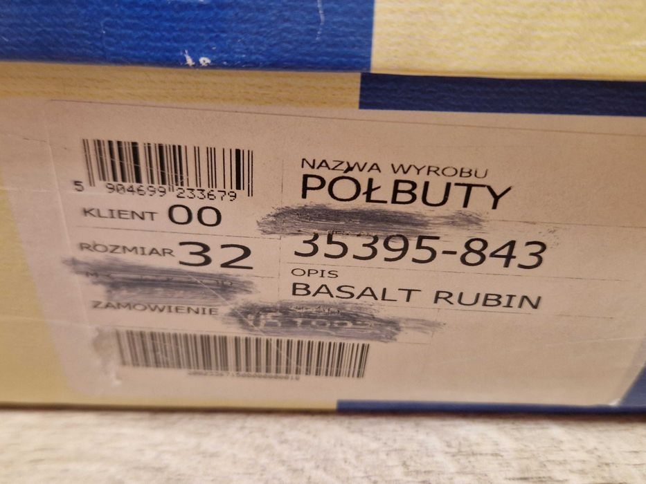 Półbuty Bartek rozmiar 32 skóra
