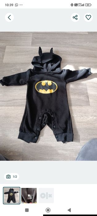 Zestaw Biustonosz 2x pajac niemowlęcy