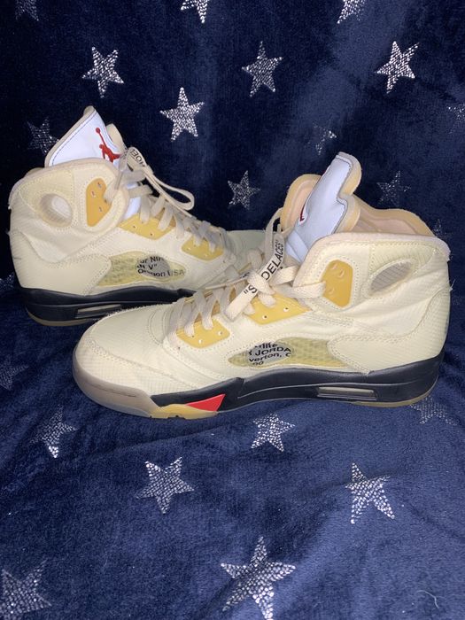 nike air jordan 5 off white - купити чоловічі кросівки - Ціна на