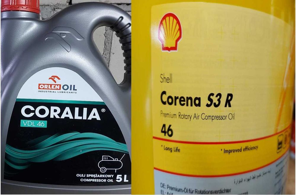 Olej sprężarkowy 5L do sprężarki kompresora sprężarek kompresorów opis