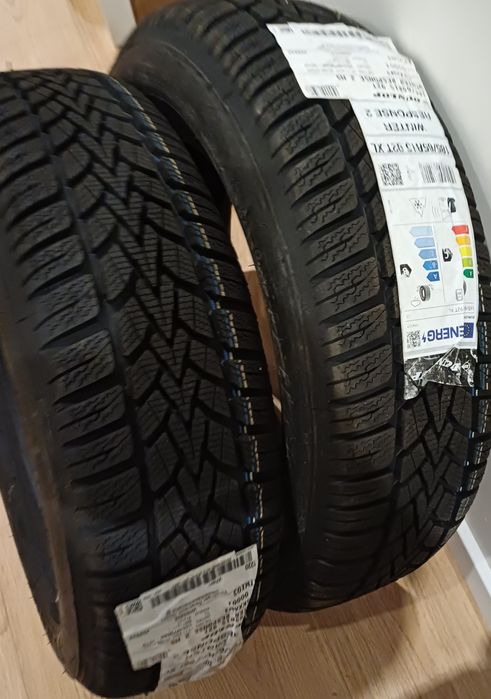 2 x Klasa premium Dunlop SP Winter Response 2 185/65 R15 88 T, Nowe

C