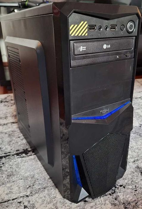 Computador com AMD A6, 8 GB RAM, SSD 500GB e HDD 500GB