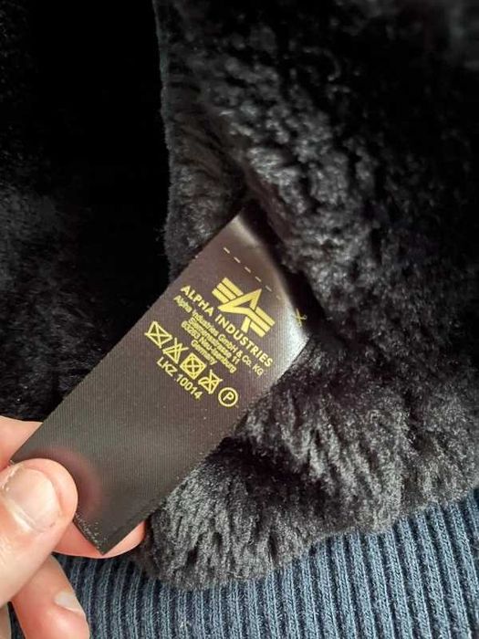 Kurtka męska zimowa bomberka pilotka Alpha Industries B-3 M unikat  L