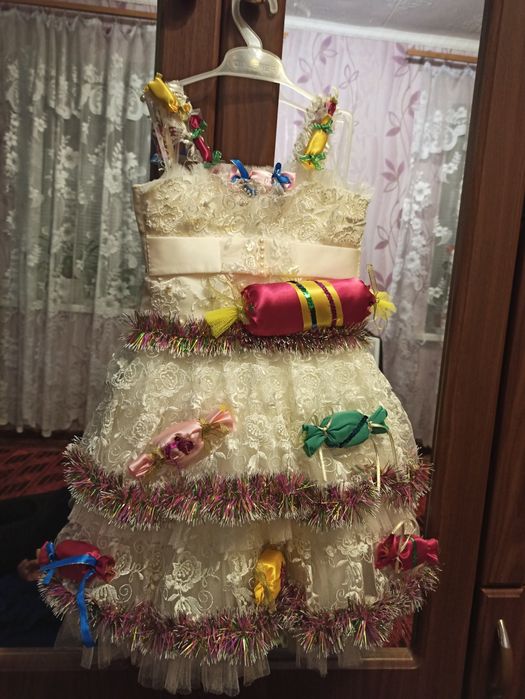 Новогодний костюм конфетки