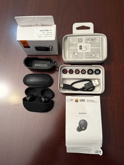 Auriculares Sony WF-1000MX5 – Cancelamento de Ruído Premium